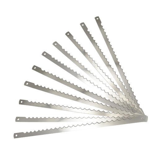 TTS-Slicer Blade-0.5X10X271mm (Slicer Blade 257 mm Hole to Hole x 10 x 0.5 mm)