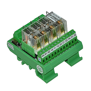 Relay module 5 channel 24vdc/10A